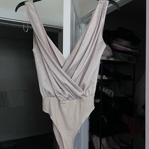 Zara Champagne Bodysuit